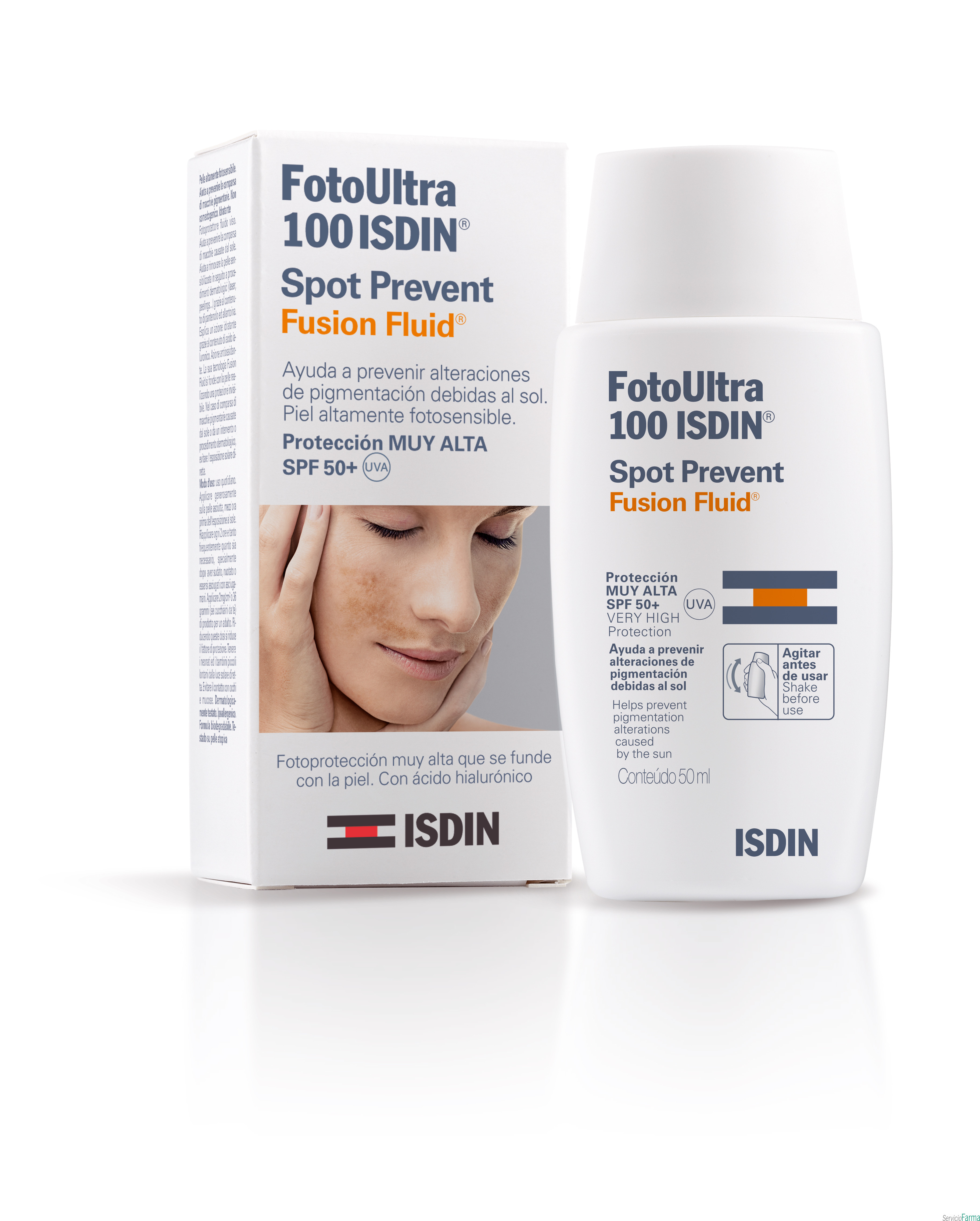 ISDIN FotoUltra 100 Spot Prevent Fusión Fluid 50 ml