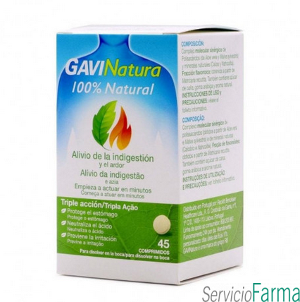 Gavinatura Natural 45 comprimidos