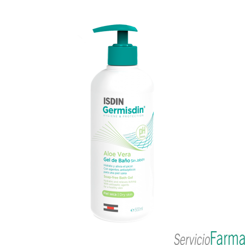 Germisdin / Aloe Vera Gel de baño - Isdin (500 ml)