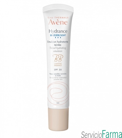 Avene Hydrance BB Emulsión Ligera con color SPF30