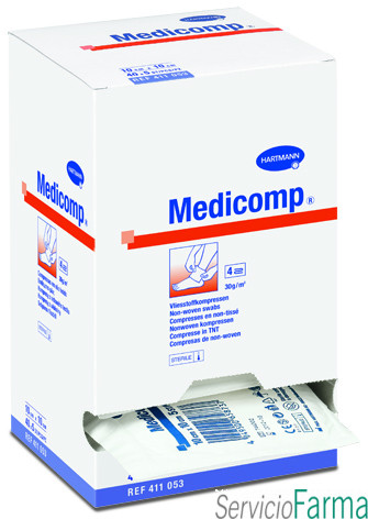 Hartmann Medicomp 50 Compresas 10cm x 20cm