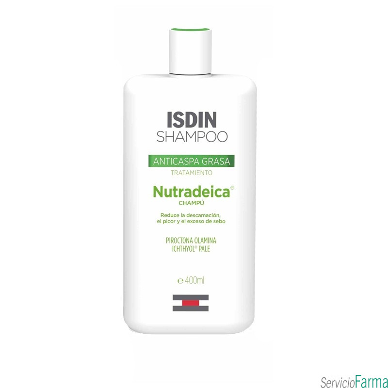 Isdin Nutradeica Champú Anticaspa grasa 400 ml