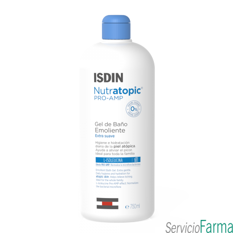 Isdin Nutratopic Pro-Amp Gel de Baño 750 ml