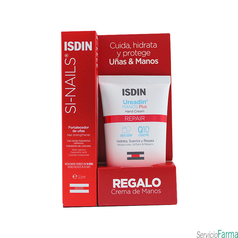 Isdin Si Nails Fortalecedor de uñas Ácido hialurónico + REGALO