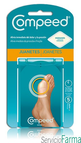 Compeed Juanetes Tamanho Mediano 5 apósitos