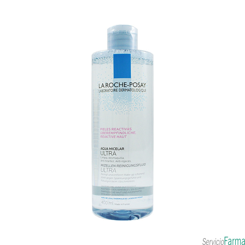 La Roche Posay Agua Micelar ULTRA Pieles Reactivas 400 ml