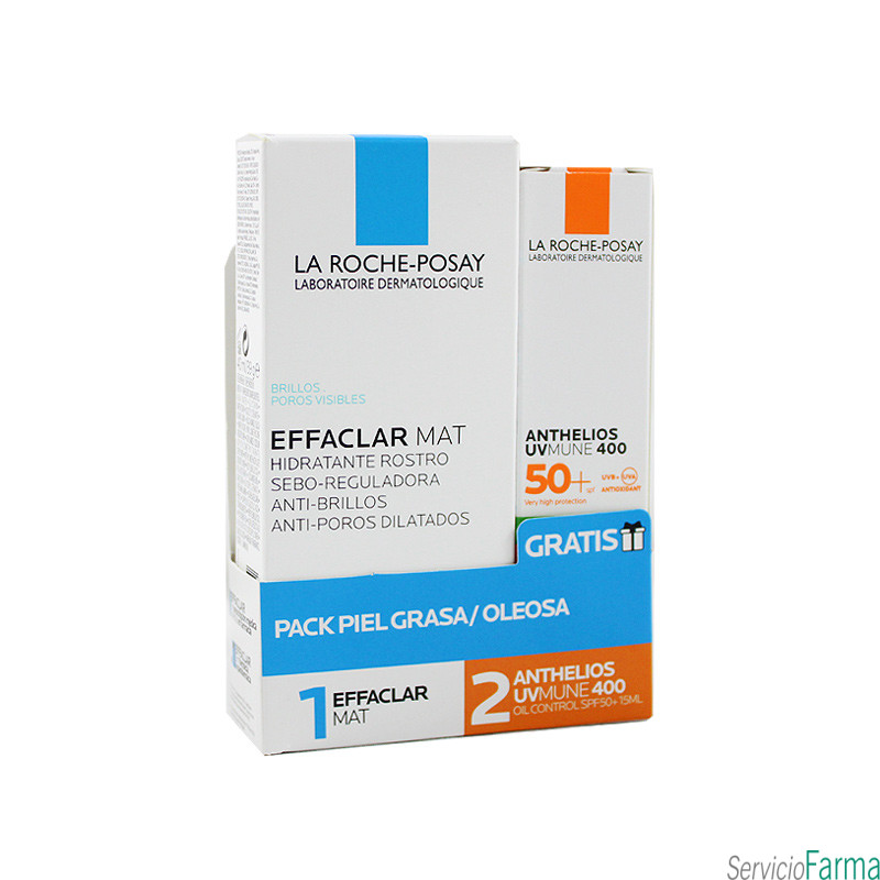 Effaclar MAT Hidratante sebo-reguladora 40 ml La Roche Posay + REGALO
