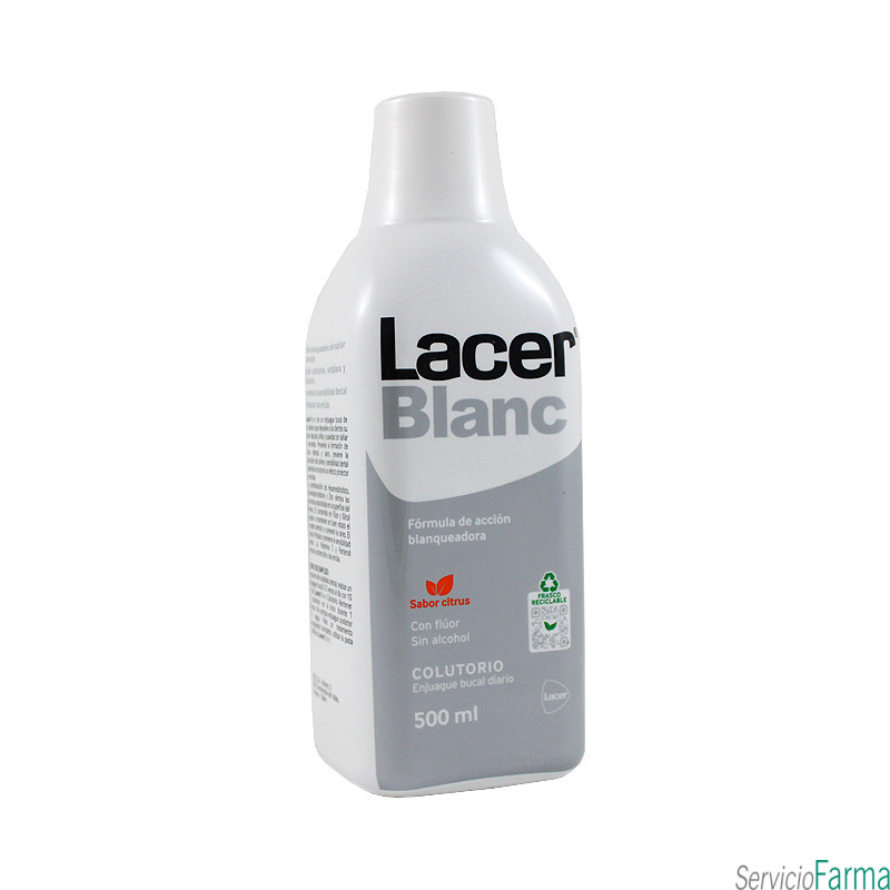Lacer Blanc Colutorio blanqueante Sabor Citrus 500 ml