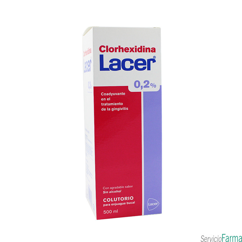 Lacer Colutorio Clorhexidina 0,2% 500 ml