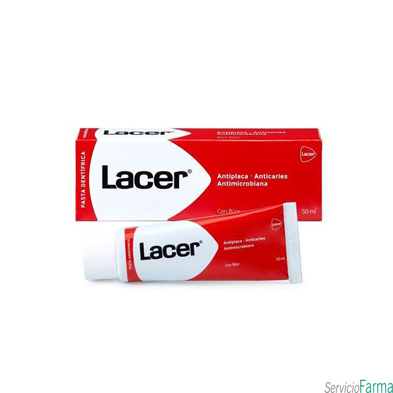 Lacer Pasta Dentífrica con Flúor 50 ml