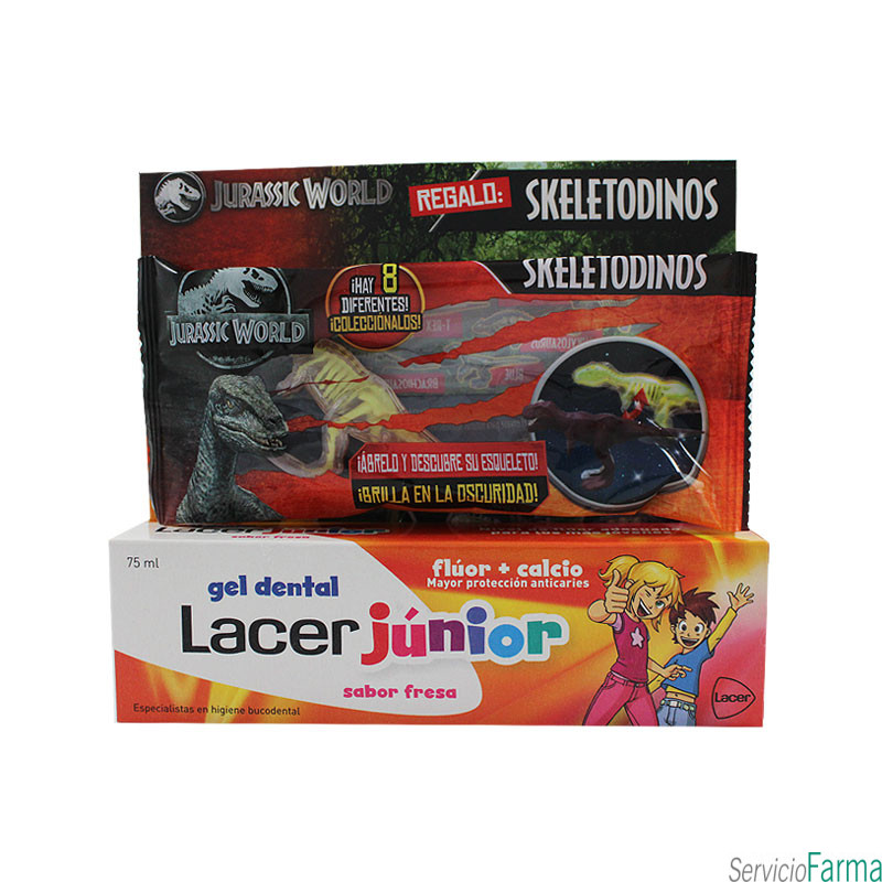 Lacer Junior Gel Dental Fresa 75 ml + REGALO