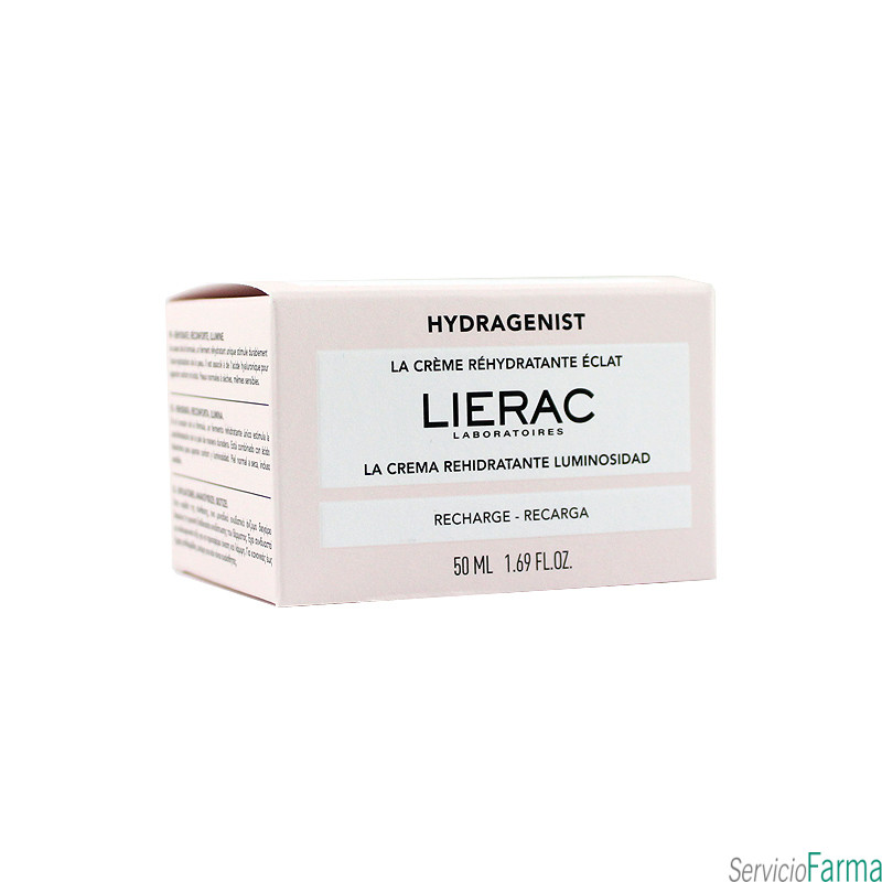 Lierac Hydragenist Crema rehidratante luminosidad RECARGA 50 ml