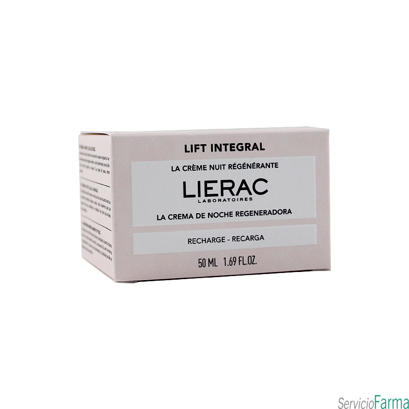 Lierac Lift Integral RECARGA Crema de noche Regeneradora 50 ml