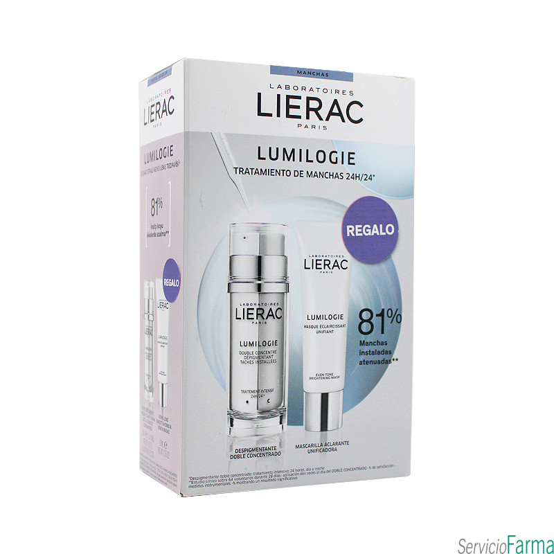 Lierac Lumilogie Doble concentrado Despigmentante + REGALO Mascarilla