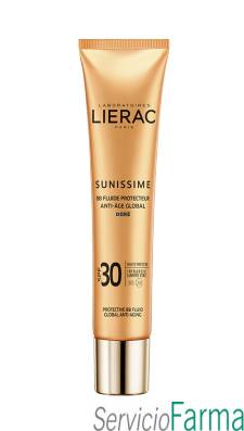 Lierac Sunissime BB Fluido Antiedad SPF30 Dorado