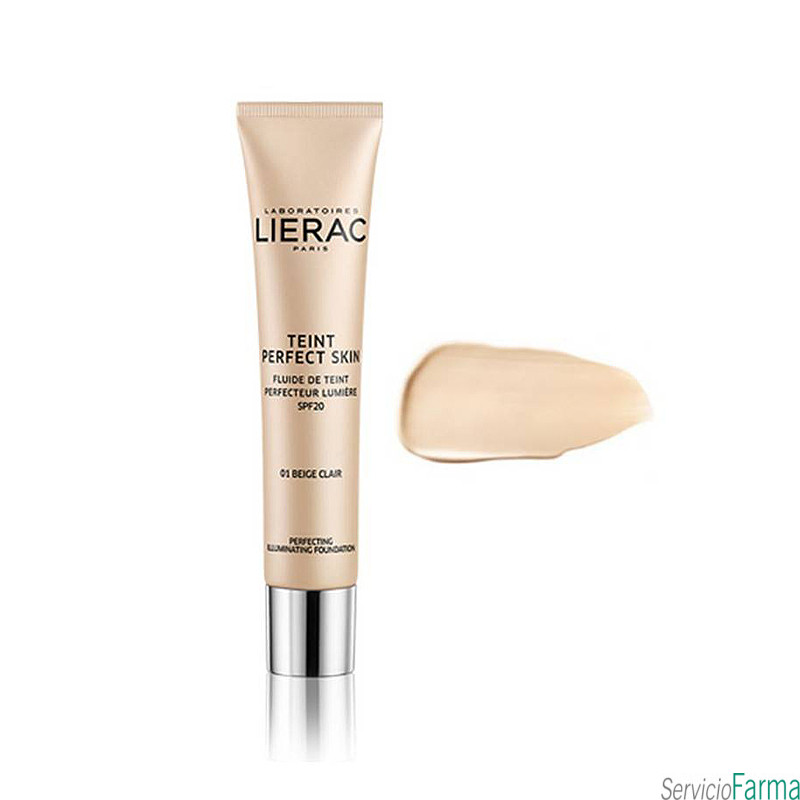 Lierac Maquillaje Teint Perfect Skin SPF20 / 01 Beige Clair