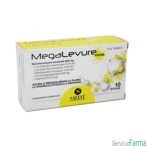 Megalevure 10 sticks