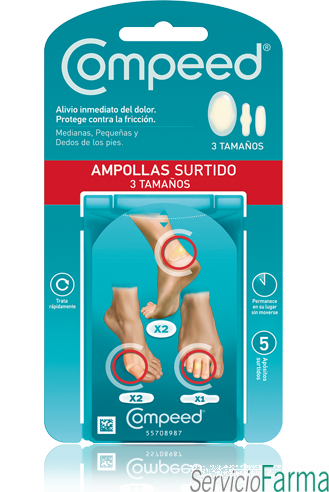 comprar Compeed / Ampollas Surtido (5 apósitos surtidos)