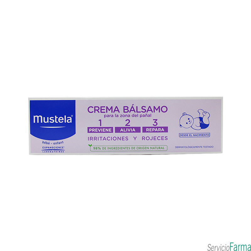 Mustela Crema bálsamo 1, 2, 3 100 ml