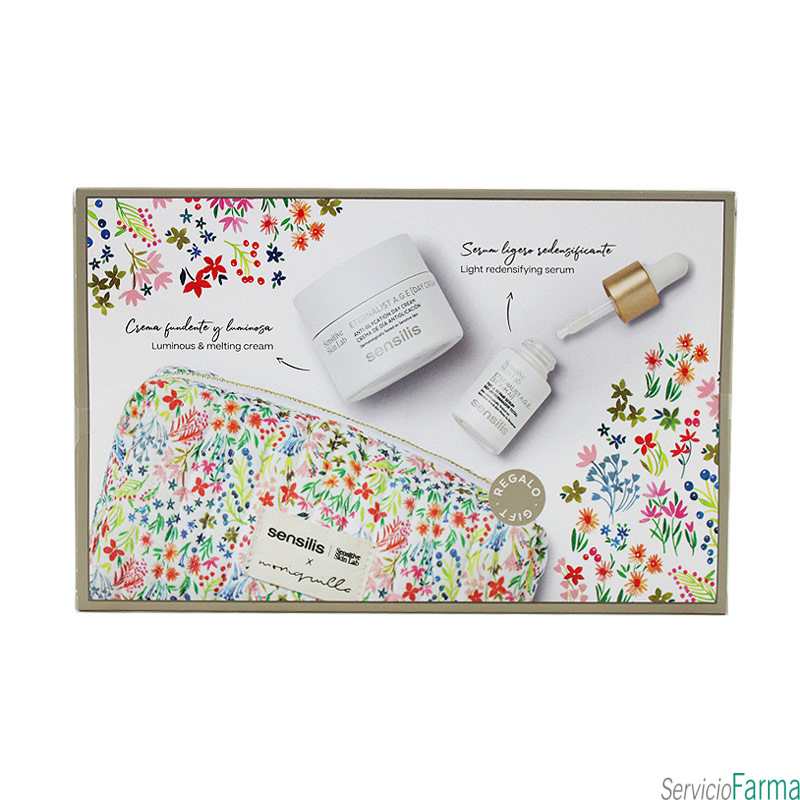COFRE Sensilis Eternalist AGE Crema día + Serum AI + NECESER