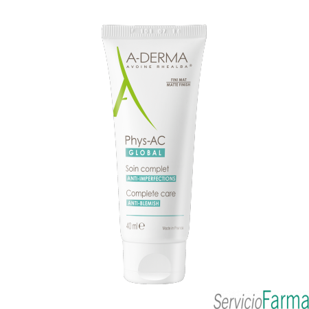 Aderma Phys AC Global Cuidado Completo Anti Imperfecciones 40 ml