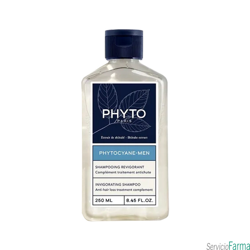 Phytocyane Men Champú anticaída revitalizante Hombres 250 ml
