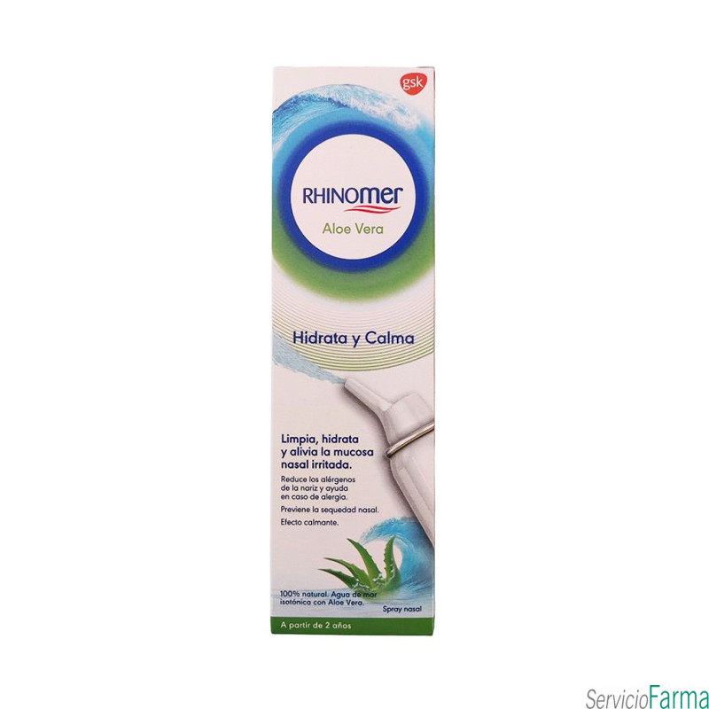 Rhinomer Aloe Vera Spray nasal Hidrata y calma 100 ml