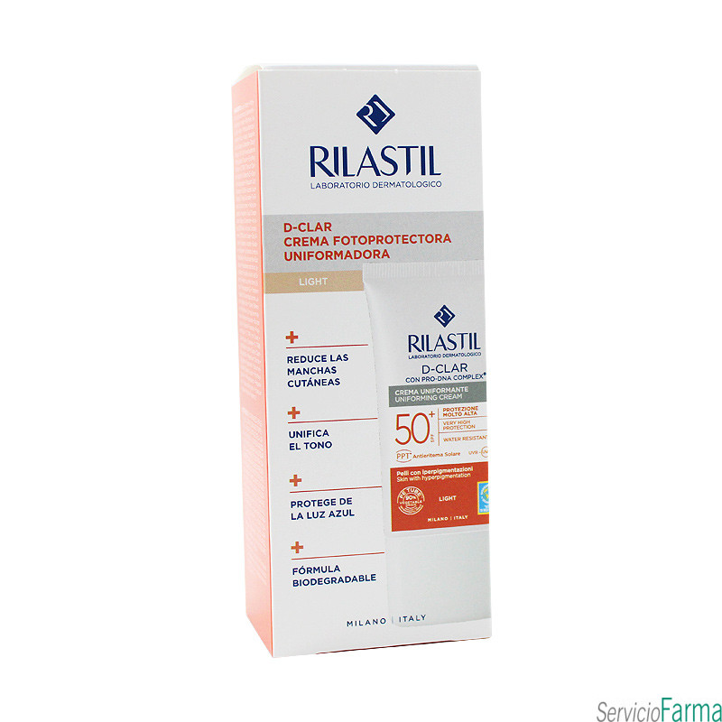 Rilastil D-Clar Crema Fotoprotectora Unificante Light 40 ml