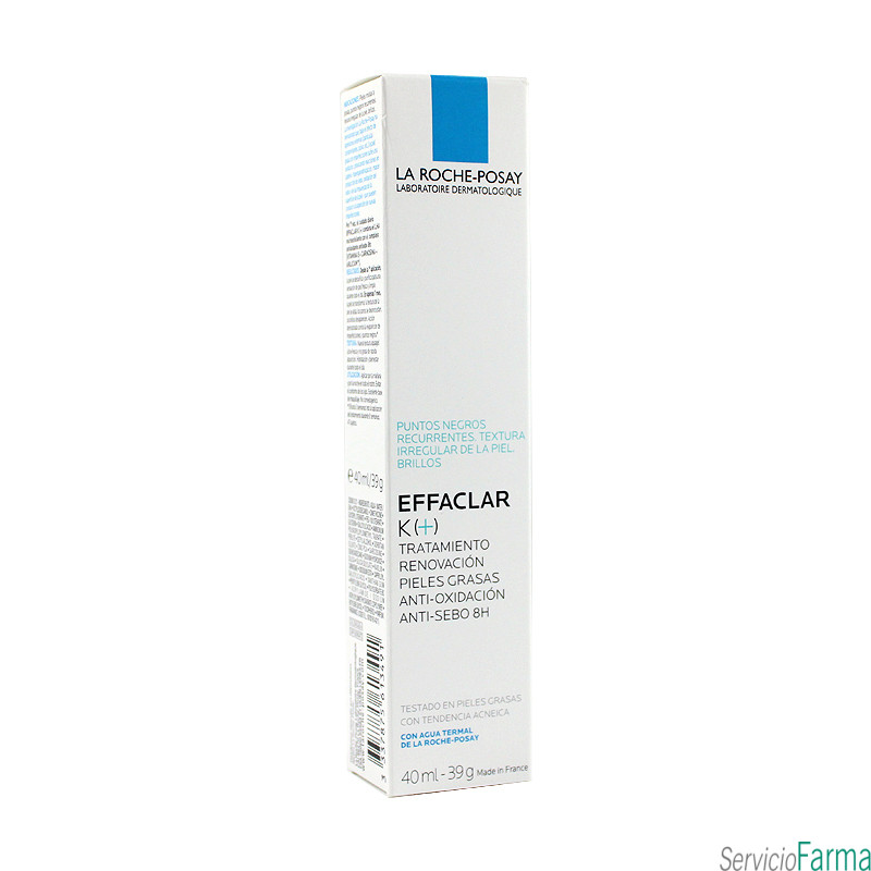 Effaclar K+ Tratamiento antisebo 8h 40 ml La Roche Posay