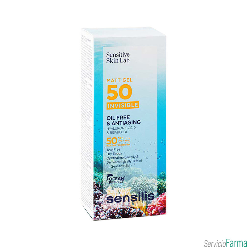 Sensilis Matt Gel SPF50 Invisible Antiedad 40 ml