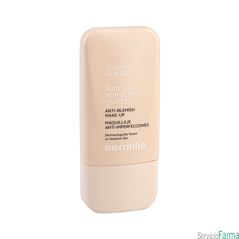 Sensilis Pure Age Perfection Fluid Maquillaje antiimperfecciones 30 ml 01 BEIGE