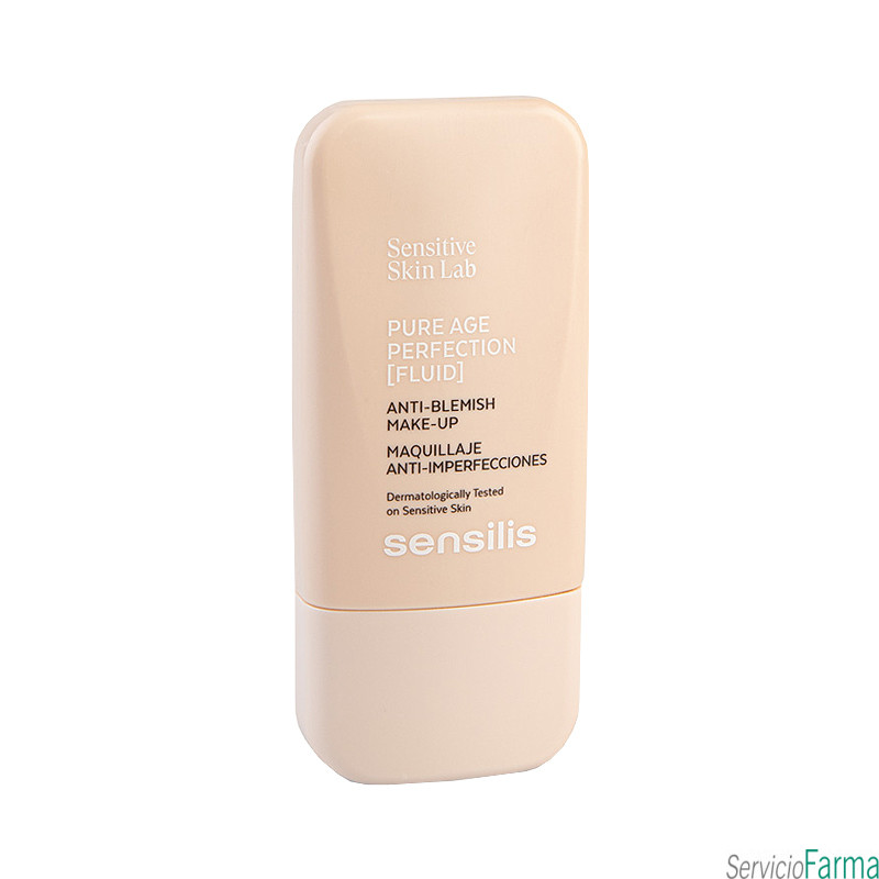 Sensilis Pure Age Perfection Fluid Maquillaje antiimperfecciones 30 ml 02 SAND