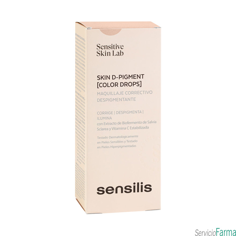 Sensilis Skin D-Pigment Color Drops Maquillaje 