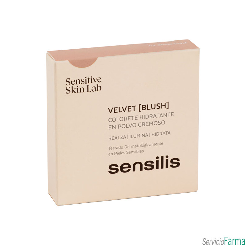 Sensilis Velvet Blush Colorete 02 Coral 