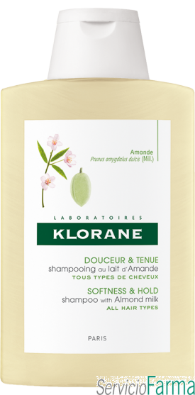 Klorane Champú Volumen con leche de Almendras 400 ml