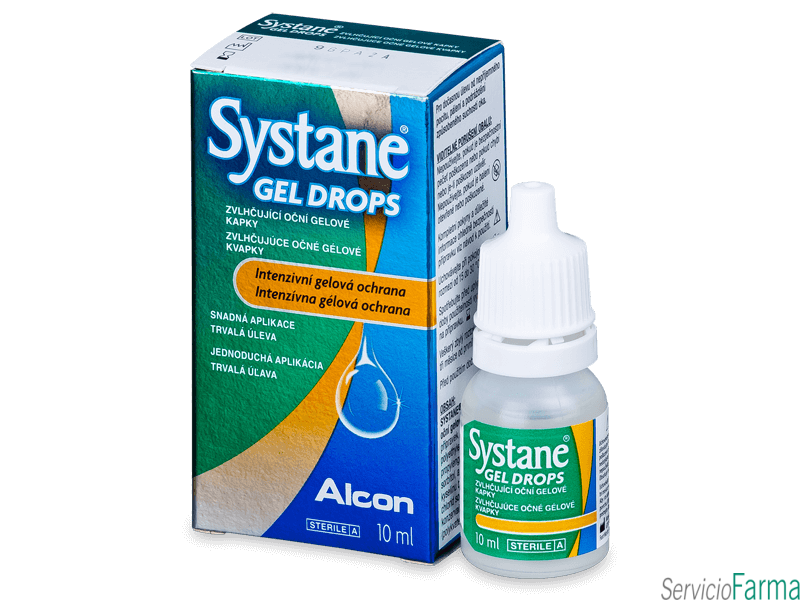 Systane Gel Drops Gotas oftálmicas lubricantes 10 ml