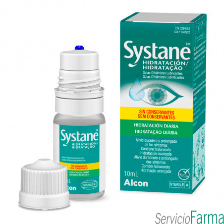 Systane Hidratación Gotas oftálmicas lubricantes 10 ml