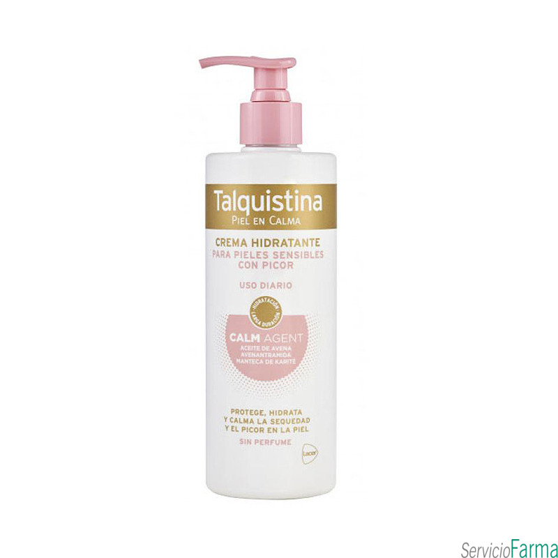 Talquistina Crema hidratante para piel con picor 400 ml