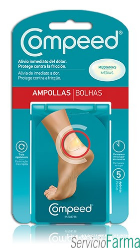 Compeed Ampollas Tamanho Mediano 5 Ud