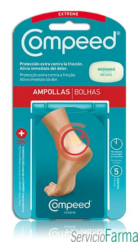 Compeed Ampollas Extreme Talla M 5 Ud