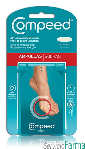 Compeed Ampollas Tamanho Pequenho 6 Ud