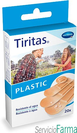 Hartmann Tiritas Plastic 30 uds 4 Tamaños