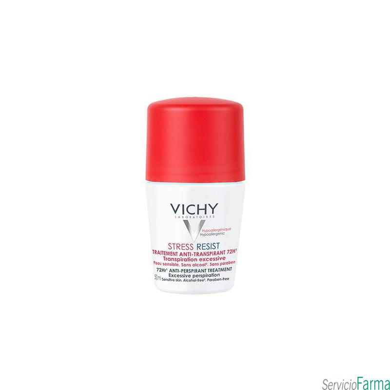 Vichy Desodorante Antitranspirante intensivo 72h Stress Resist Roll on