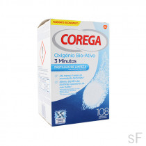 Corega Oxigeno Bio-Activo 3 minutos 108 tabletas