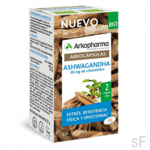 Arkocápsulas Ashwagandha BIO 45 cápsulas Arkopharma