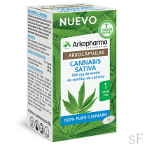 Arkocápsulas Cannabis Sativa 45 cápsulas Arkopharma
