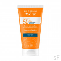 Avene Solar Fluido Ultraligero SIN PERFUME SPF50+ 50 ml