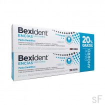 Duplo Bexident Encías Uso diario Pasta 2 x 125 ml Isdin