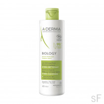 Aderma BIOLOGY Leche desmaquillante dermatológica hidra-limpiadora 400 ml