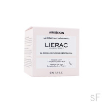 LIERAC ARKÉSKIN Crema de noche menopausia 50ml